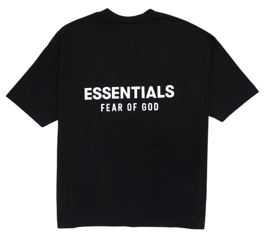 Fear of God Essentials Classic Short Sleeve Tee Jet Black - Restock AveFear of God Essentials Classic Short Sleeve Tee Jet BlackRestock AveRestock AveXL16399987Restock Ave