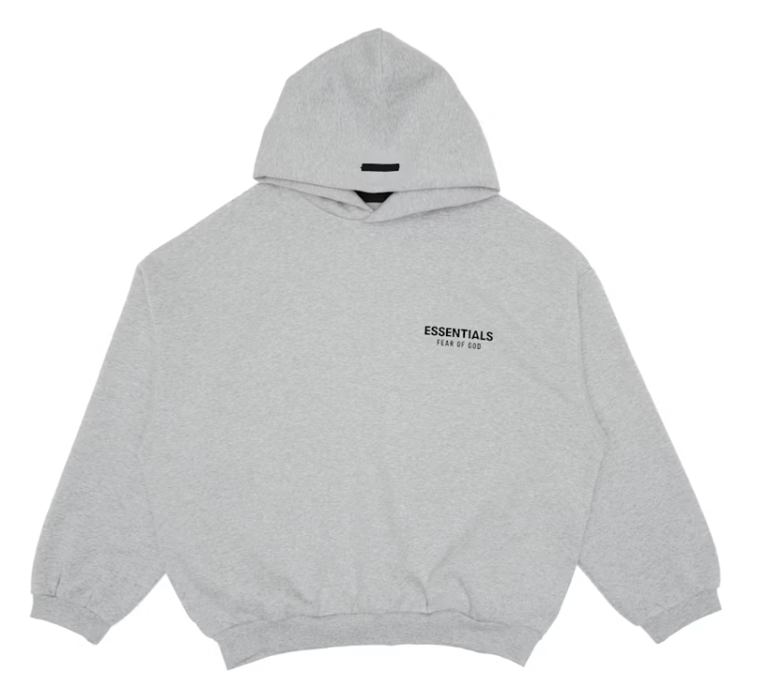 Fear of God Essentials Fleece Hoodie Light Heather Gray - Restock AveFear of God Essentials Fleece Hoodie Light Heather GrayRestock AveRestock AveXL09731955Restock Ave