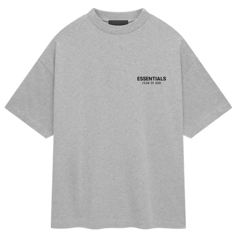 Fear of God Essentials Jersey Crewneck T-Shirt Light Heather Gray - Restock AveFear of God Essentials Jersey Crewneck T-Shirt Light Heather GrayRestock AveRestock AveS48546163Restock Ave