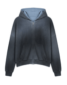 FLOWAR CHANDELIER ZIP UP (SMOKE BLUE) - Restock AveFLOWAR CHANDELIER ZIP UP (SMOKE BLUE)Restock AveRestock AveL94358899Restock Ave