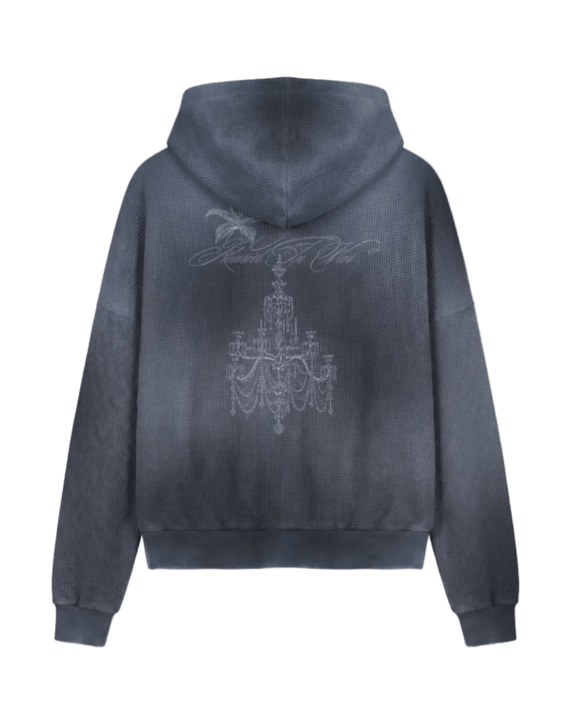 FLOWAR CHANDELIER ZIP UP (SMOKE BLUE) - Restock AveFLOWAR CHANDELIER ZIP UP (SMOKE BLUE)Restock AveRestock AveL94358899Restock Ave