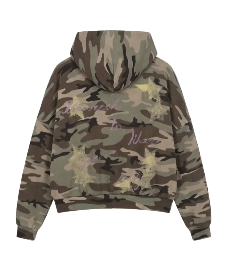 FLOWAR PROM CAMO ZIP UP - Restock AveFLOWAR PROM CAMO ZIP UPRestock AveRestock AveL90787187Restock Ave