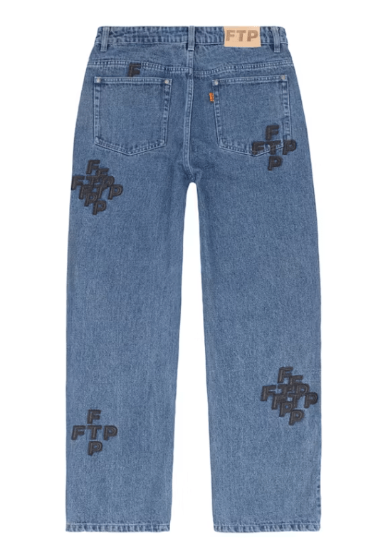 FTP Cross Logo Denim Pant Indigo - Restock AveFTP Cross Logo Denim Pant IndigoRestock AveRestock Ave3216424051Restock Ave