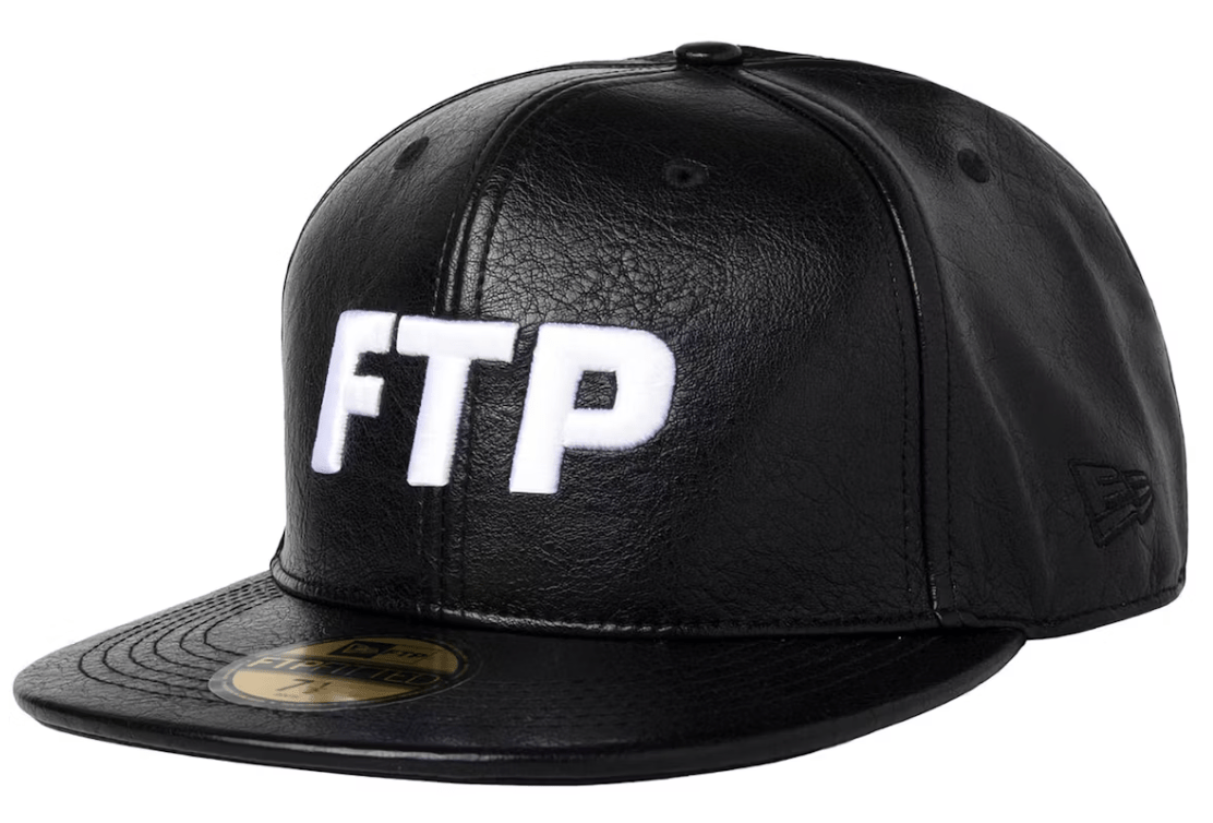 FTP Leather Logo Size 7 3/8 Fitted Hat Black – Restock Ave FTP Leather Logo Size 7 3/8 Fitted Hat Black – Restock Ave