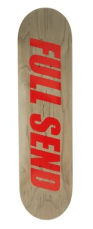 Full Send Skate Deck - Restock AveFull Send Skate DeckRestock AveRestock AveRestock Ave