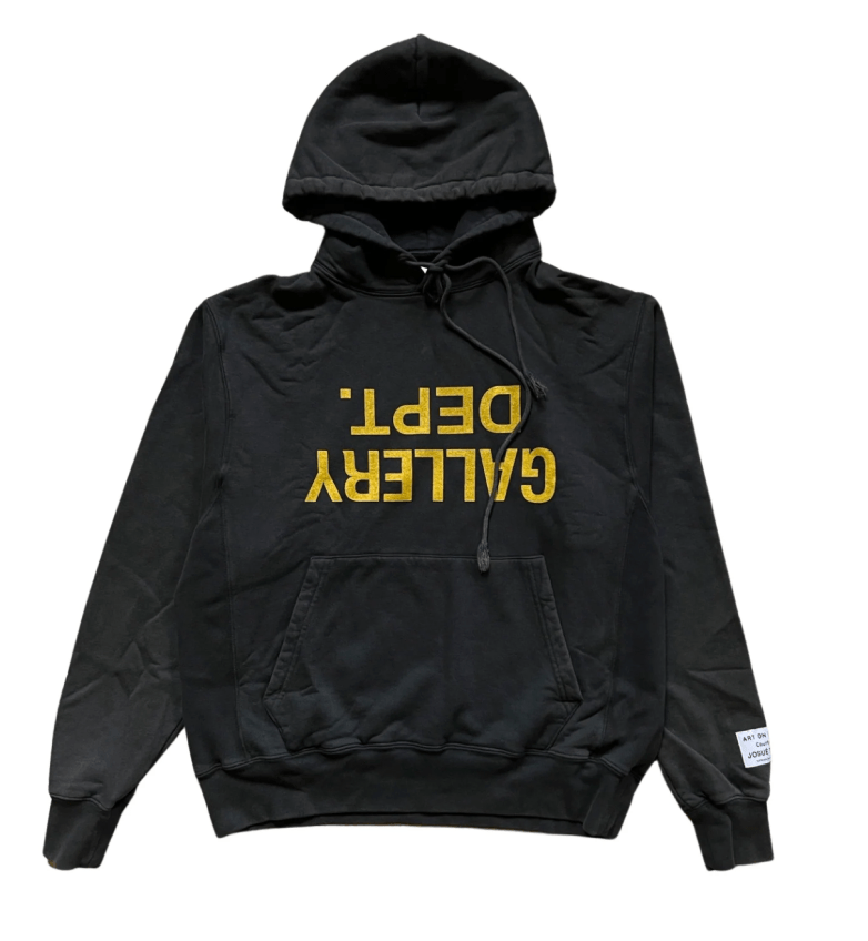 Gallery Dept F*cked Up Logo Yellow/Black Hoodie - Restock AveGallery Dept F*cked Up Logo Yellow/Black HoodieRestock Ave1426530restock AveL919864708restock Ave