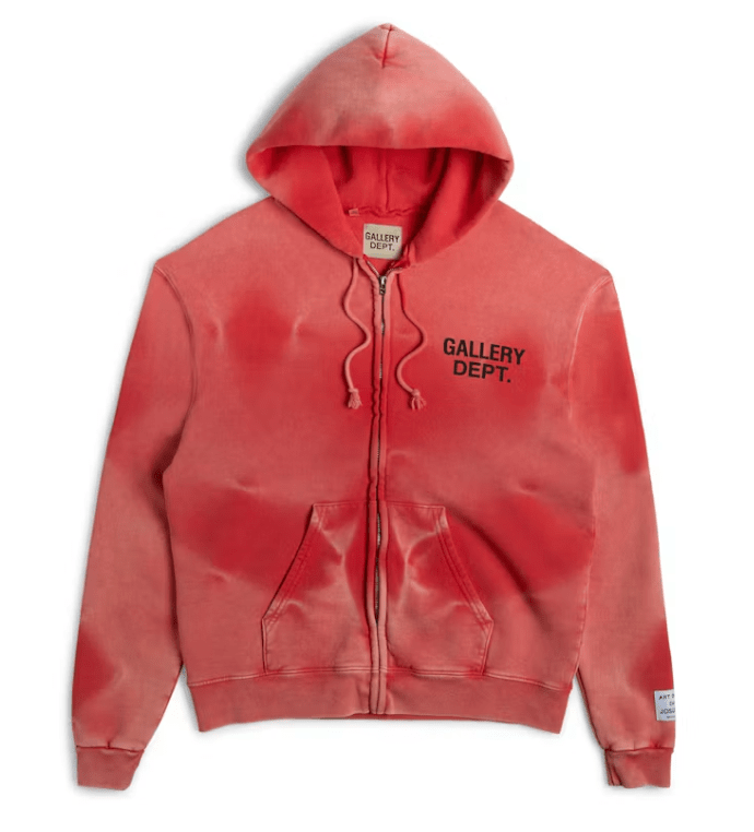 Gallery Dept. Zip Up Hoodie Sun Faded Red Sz M (PREOWNED) - Restock AveGallery Dept. Zip Up Hoodie Sun Faded Red Sz M (PREOWNED)Restock AveRestock AveM61033843Restock Ave