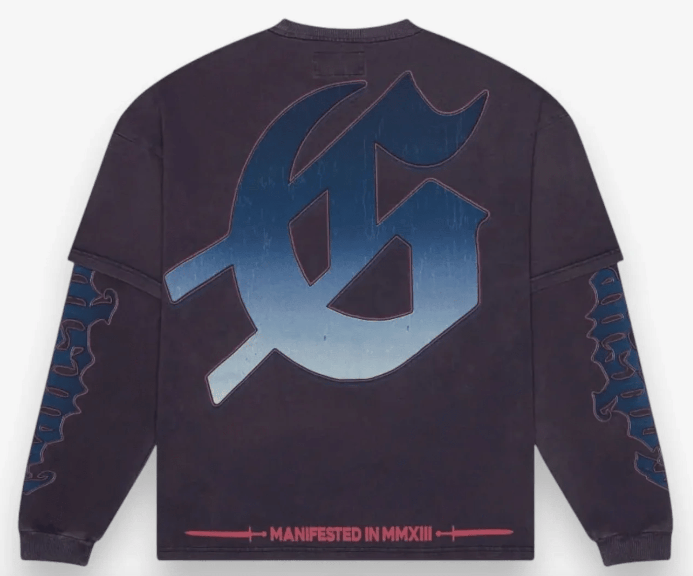 GODSPEED Endzone dual - layered graphic sweatshirt - Restock AveGODSPEED Endzone dual - layered graphic sweatshirtRestock AveRestock AveXL68272243Restock Ave