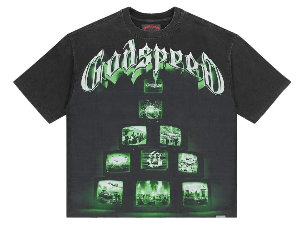 Godspeed Overstimulation T-shirt Black - Restock AveGodspeed Overstimulation T-shirt BlackRestock AveRestock AveLRestock Ave