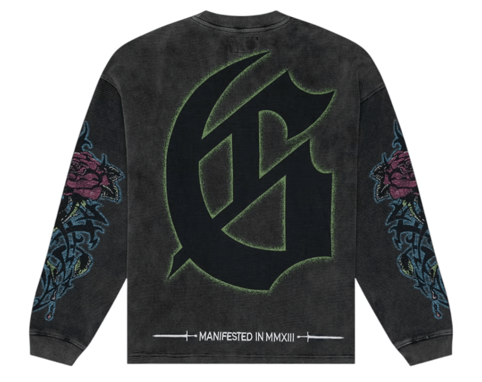 Godspeed Vandal L/S Thermal Grey Wash - Restock AveGodspeed Vandal L/S Thermal Grey WashRestock AveRestock AveLRestock Ave