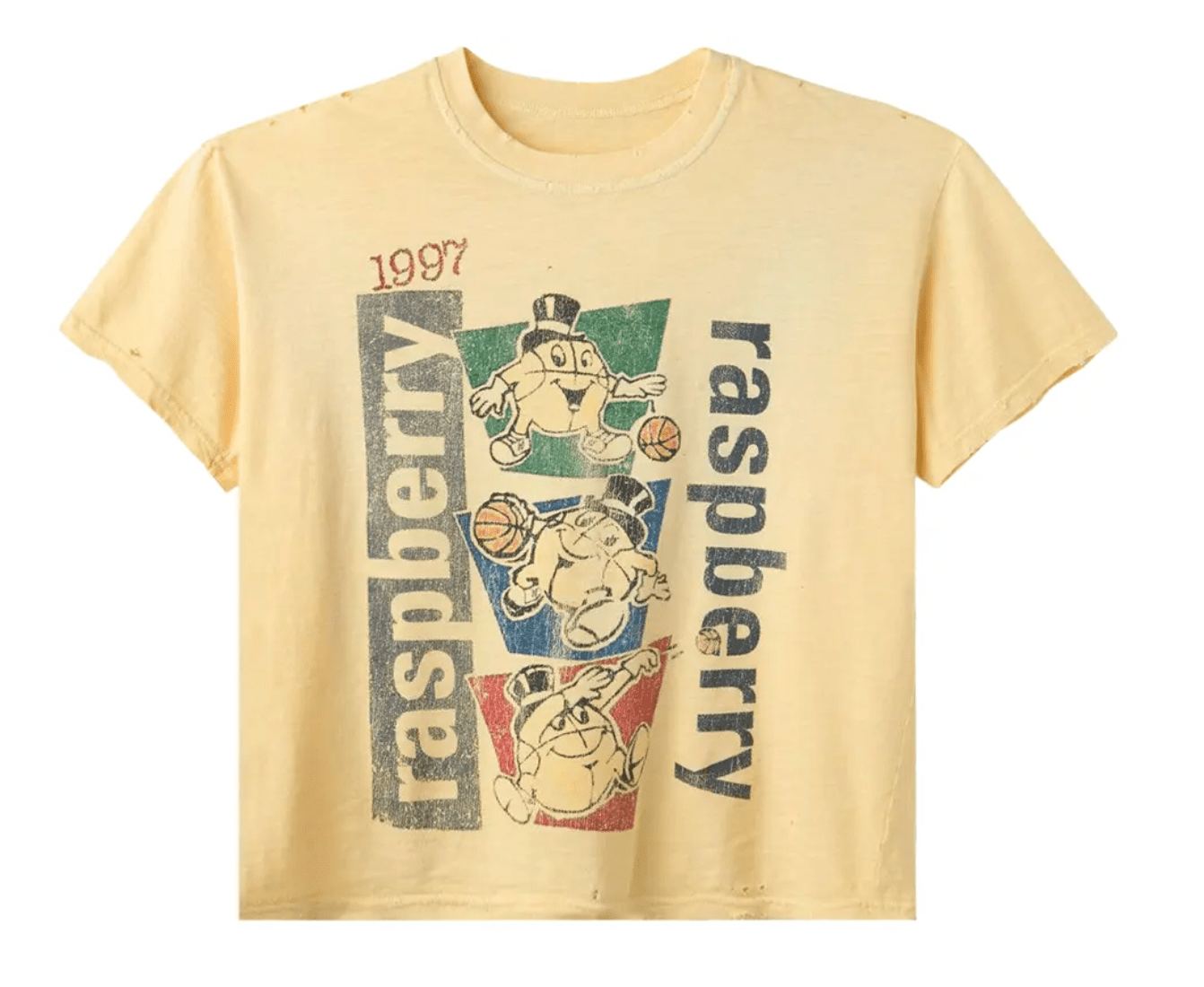 GV Gallery Raspberry Hills Macker T-Shirt Yellow - Restock AveGV Gallery Raspberry Hills Macker T-Shirt YellowRestock AveRestock AveL69959539Restock Ave