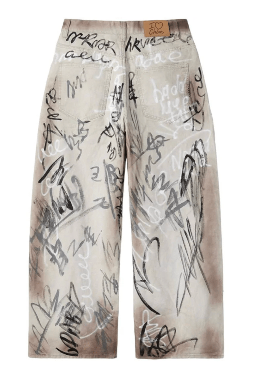 Happy Memories Don't Die HMDD Graffiti Chino Pants - Restock AveHappy Memories Don't Die HMDD Graffiti Chino PantsRestock AveRestock AveM25014131Restock Ave