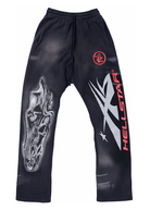 Hellstar Airbrushed Skull Flare Bottom Sweatpants Midnight Dye Black - Restock AveHellstar Airbrushed Skull Flare Bottom Sweatpants Midnight Dye BlackRestock AveRestock AveL67892083Restock Ave