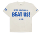 Hellstar Beat Us! T-shirt White/Blue - Restock AveHellstar Beat Us! T-shirt White/BlueRestock AveRestock AveL32447091Restock Ave