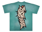 Hellstar Cracked Logo Print T-Shirt Washed Teal - Restock AveHellstar Cracked Logo Print T-Shirt Washed TealRestock AveRestock AveL44323955Restock Ave