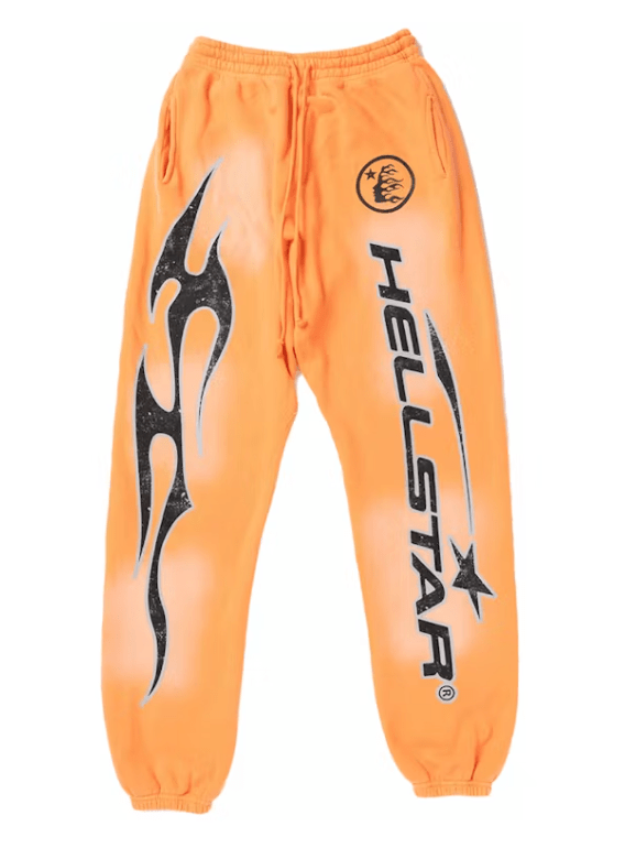 Hellstar Fire Orange Closed Elastic Bottom Sweatpants Orange Dye - Restock AveHellstar Fire Orange Closed Elastic Bottom Sweatpants Orange DyeRestock AveRestock AveL32701811Restock Ave