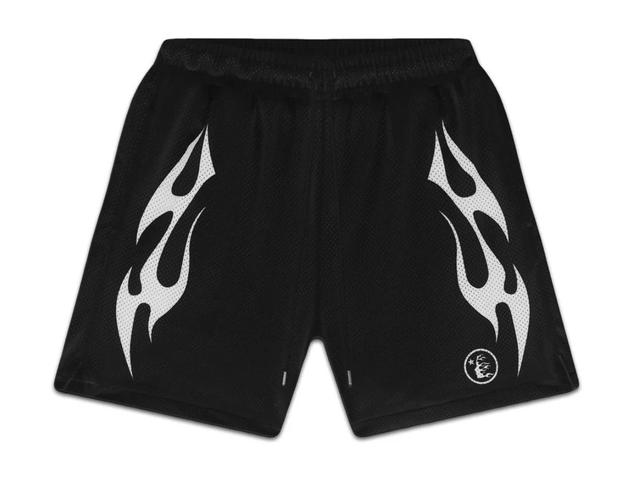 Hellstar Flame Black Mesh Shorts - Restock AveHellstar Flame Black Mesh ShortsRestock AveRestock AveXL46646643Restock Ave
