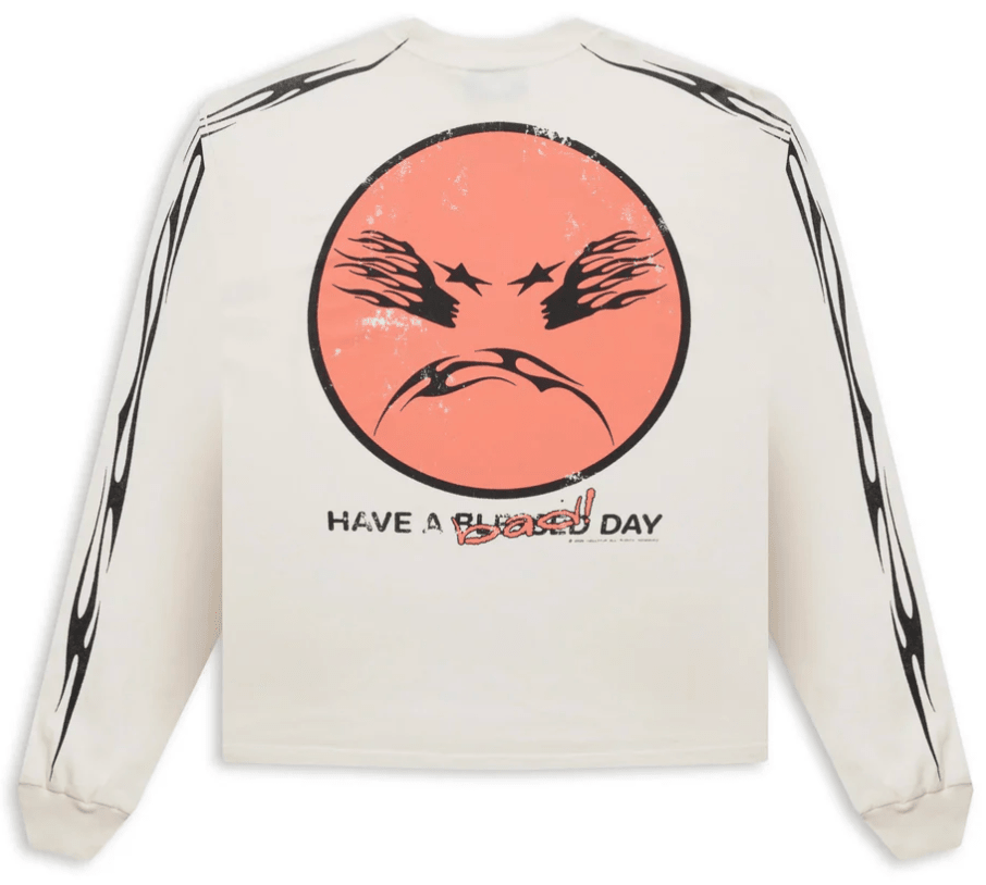 Hellstar Have A Blessed Day L/S T-Shirt White - Restock AveHellstar Have A Blessed Day L/S T-Shirt WhiteRestock AveRestock Ave2XLRestock Ave