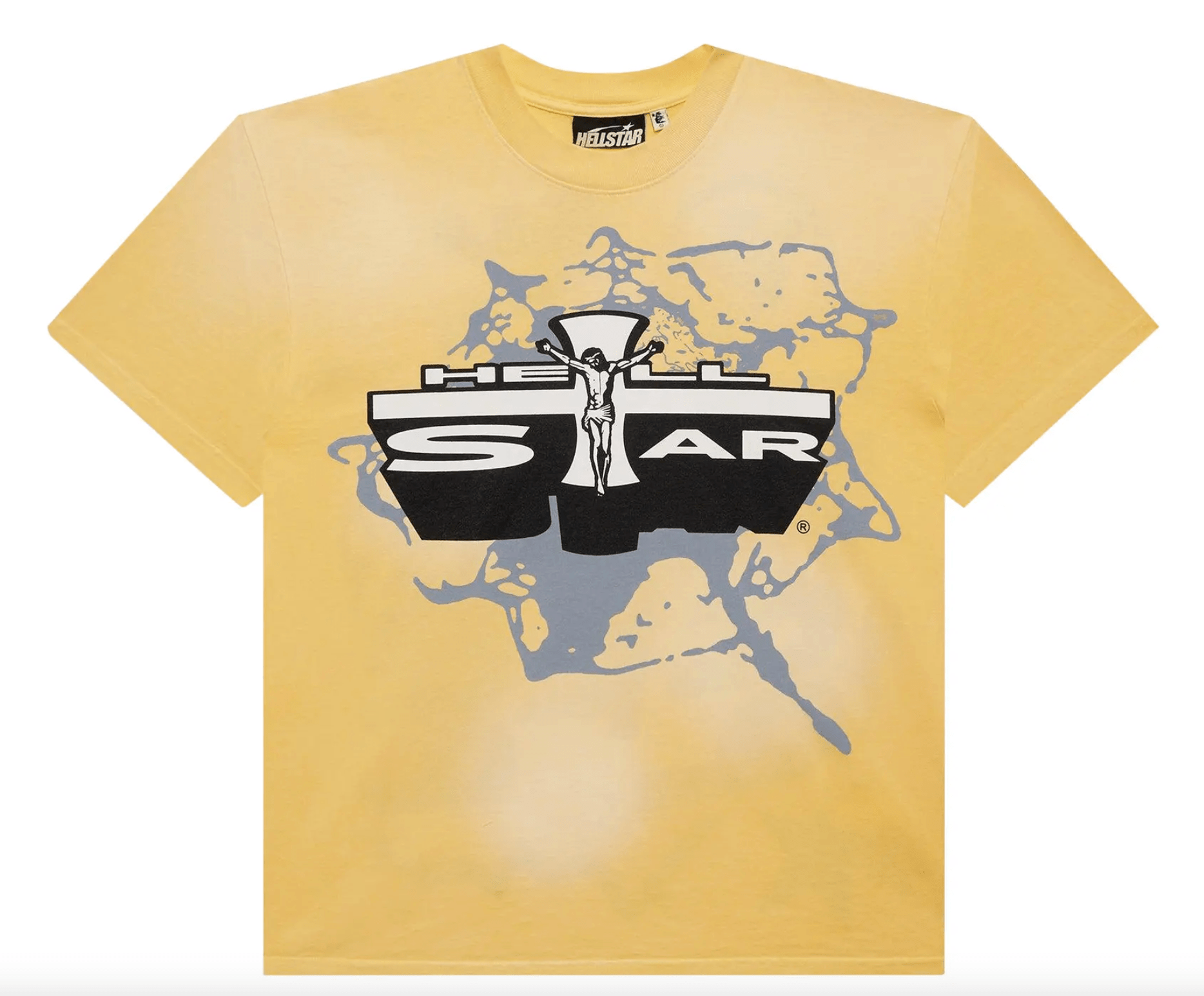 Hellstar Jesus T-Shirt Yellow - Restock AveHellstar Jesus T-Shirt YellowRestock AveRestock AveL84865651Restock Ave