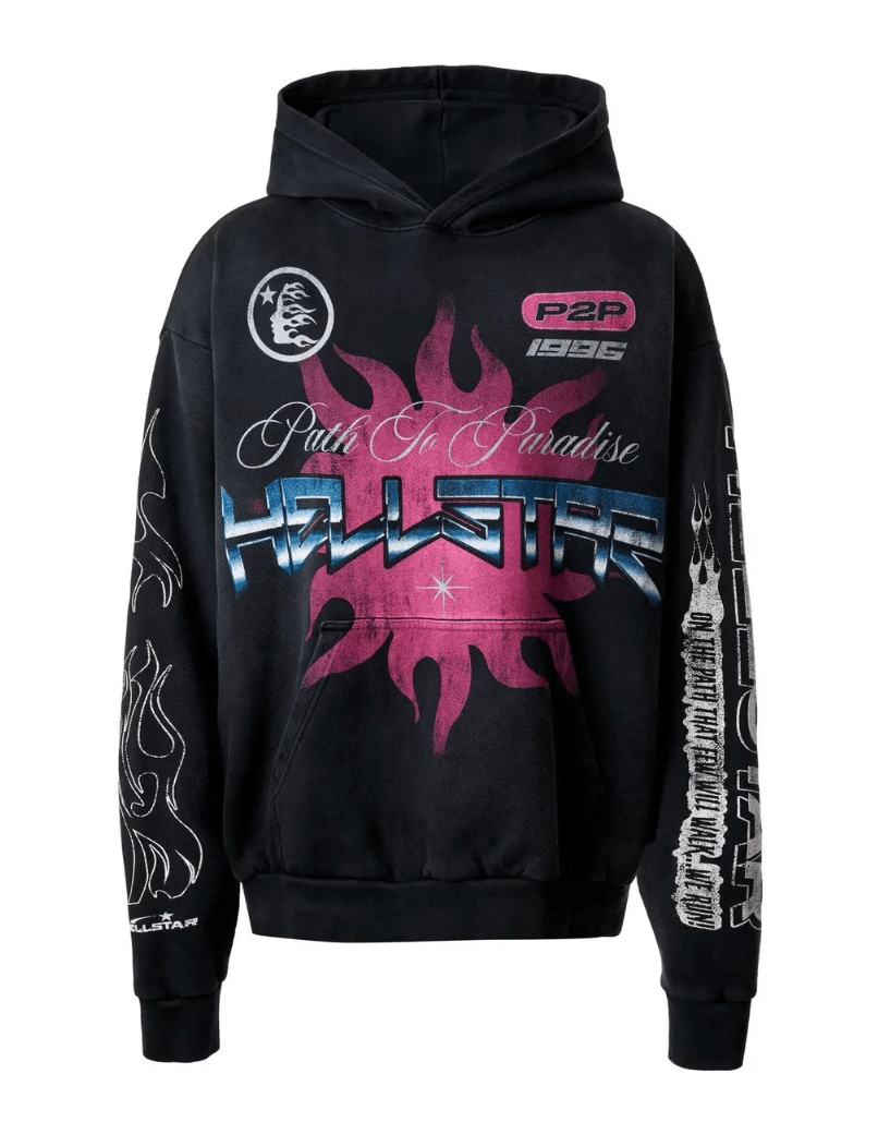 Hellstar Racer Hoodie Black - Restock AveHellstar Racer Hoodie BlackRestock AveRestock AveL58115187Restock Ave