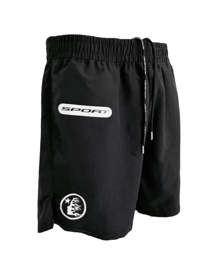 Hellstar Sport Athletic Nylon Shorts Black/White - Restock AveHellstar Sport Athletic Nylon Shorts Black/WhiteRestock AveRestock AveM18595443Restock Ave