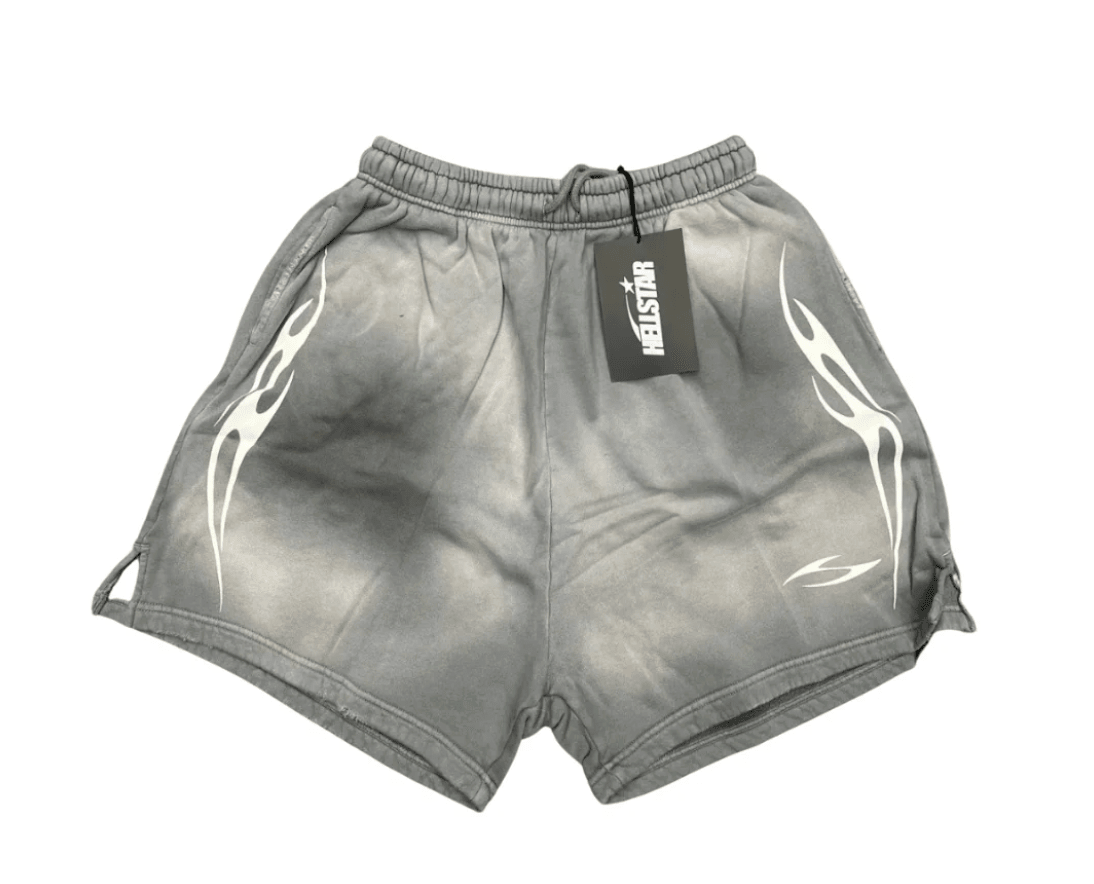 Hellstar Uniform Flame Shorts Grey - Restock AveHellstar Uniform Flame Shorts GreyRestock AveRestock AveL69831283Restock Ave