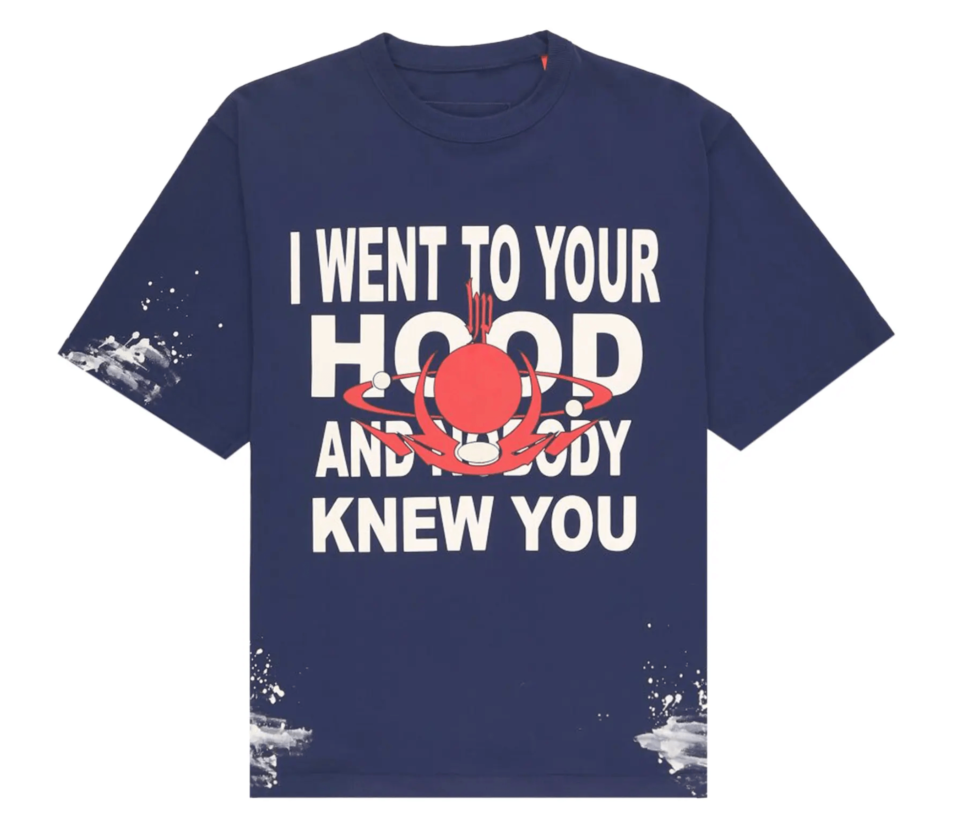 Heron Preston Nobody Globe T-Shirt Navy - Restock AveHeron Preston Nobody Globe T-Shirt NavyRestock AveRestock AveS70430067Restock Ave