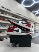 Jordan 1 Low Bred Toe Sz 10.5 (PREOWNED) - Restock AveJordan 1 Low Bred Toe Sz 10.5 (PREOWNED)Restock AveRestock Ave10.5Restock Ave