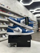 Jordan 1 Low True Blue Sz 12 (PREOWNED) (REPLACEMENT BOX) - Restock AveJordan 1 Low True Blue Sz 12 (PREOWNED) (REPLACEMENT BOX)Restock AveRestock Ave12Restock Ave