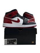 Jordan 1 Mid Patent Bred Toe Sz 6.5y (PREOWNED) - Restock AveJordan 1 Mid Patent Bred Toe Sz 6.5y (PREOWNED)Restock AveRestock Ave6.5Restock Ave
