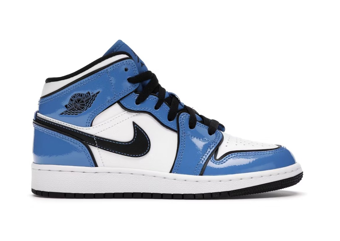 Jordan 1 Mid Signal Blue - Restock AveJordan 1 Mid Signal BlueRestock AveRestock Ave6.5yRestock Ave