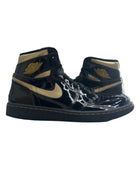 Jordan 1 Retro High Black Metallic Gold Sz 8.5 (PREOWNED)(NO BOX) - Restock AveJordan 1 Retro High Black Metallic Gold Sz 8.5 (PREOWNED)(NO BOX)Restock AveRestock Ave8.5Restock Ave