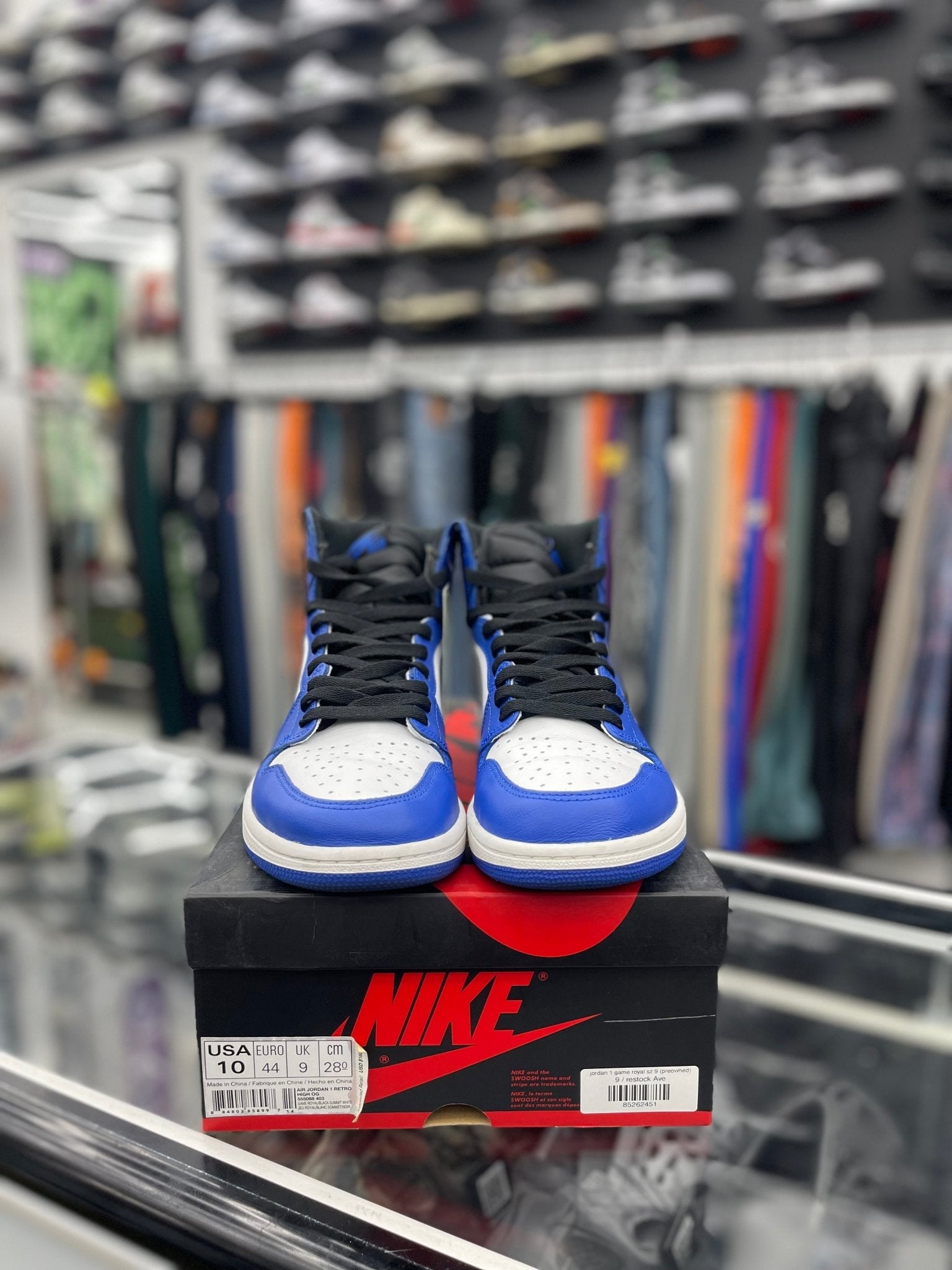 Jordan 1 Retro High Game Royal sz 10 (preowned) – Restock Ave