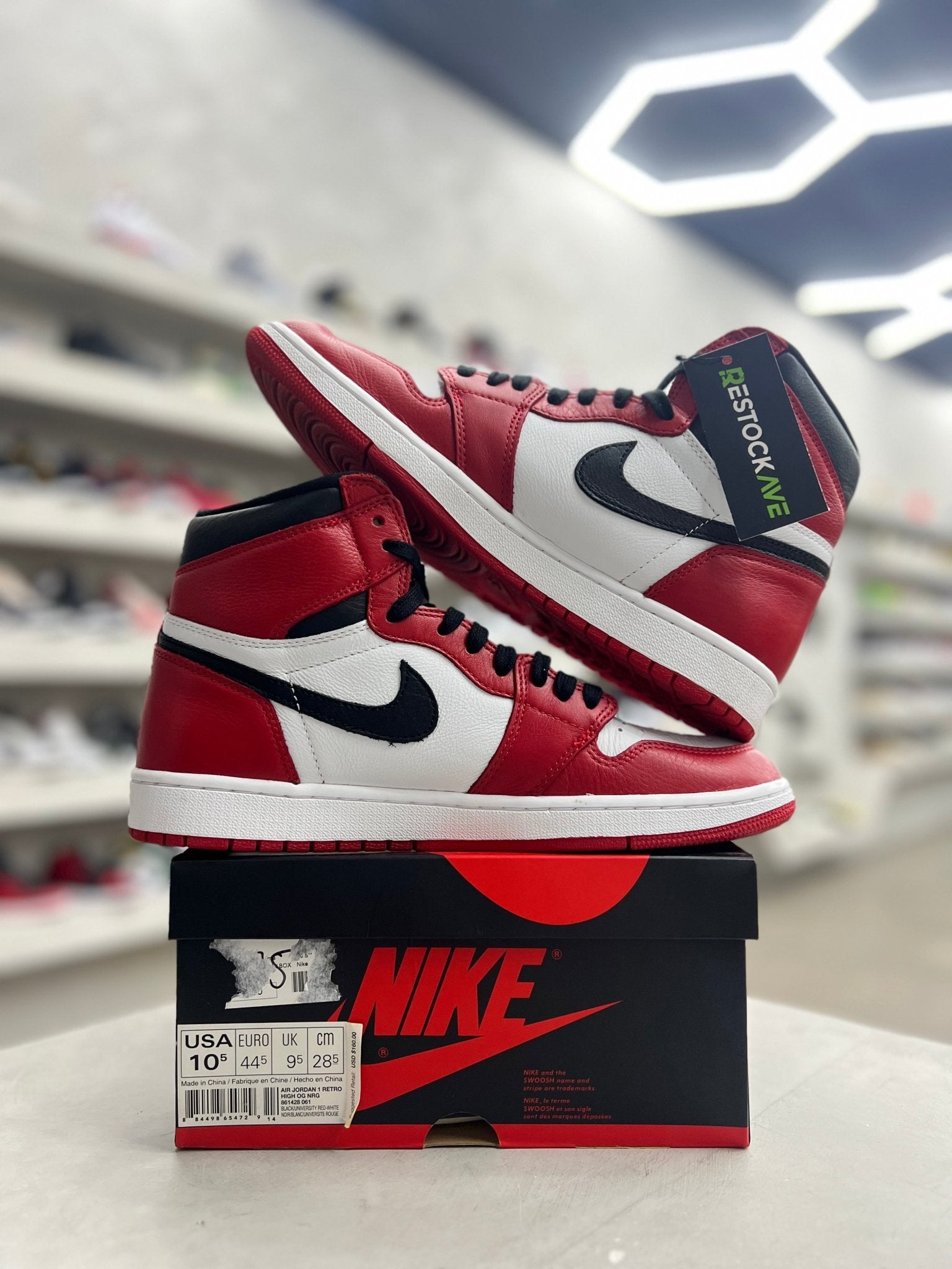 Jordan 1 Retro High Homage To Home (Non - numbered) Sz 10.5 (PREOWNED) - Restock AveJordan 1 Retro High Homage To Home (Non - numbered) Sz 10.5 (PREOWNED)Restock AveRestock Ave10.5Restock Ave