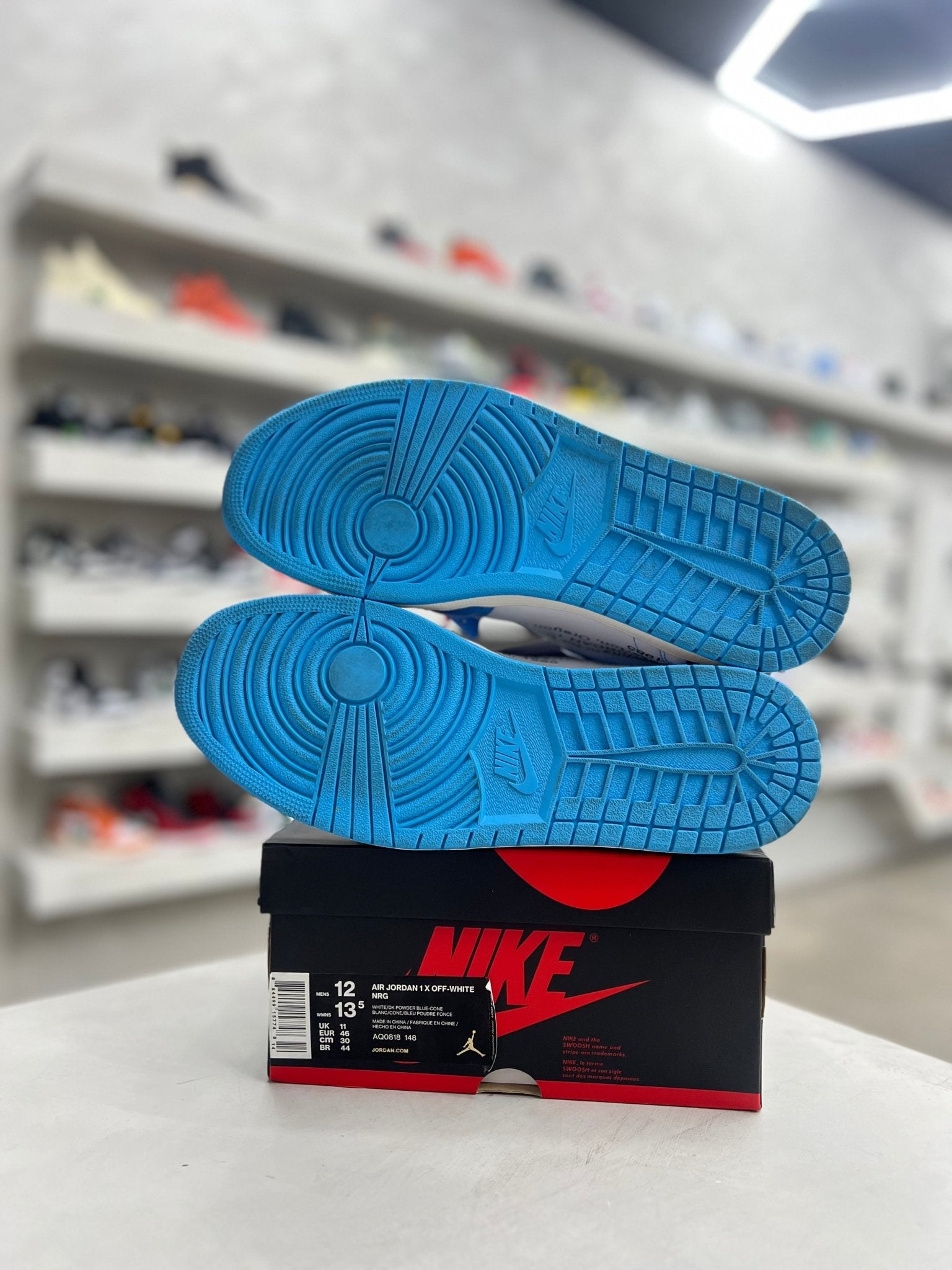 Jordan 1 Retro High Off - White University Blue Sz 12 (PREOWNED) - Restock AveJordan 1 Retro High Off - White University Blue Sz 12 (PREOWNED)Restock AveRestock Ave1295235955Restock Ave