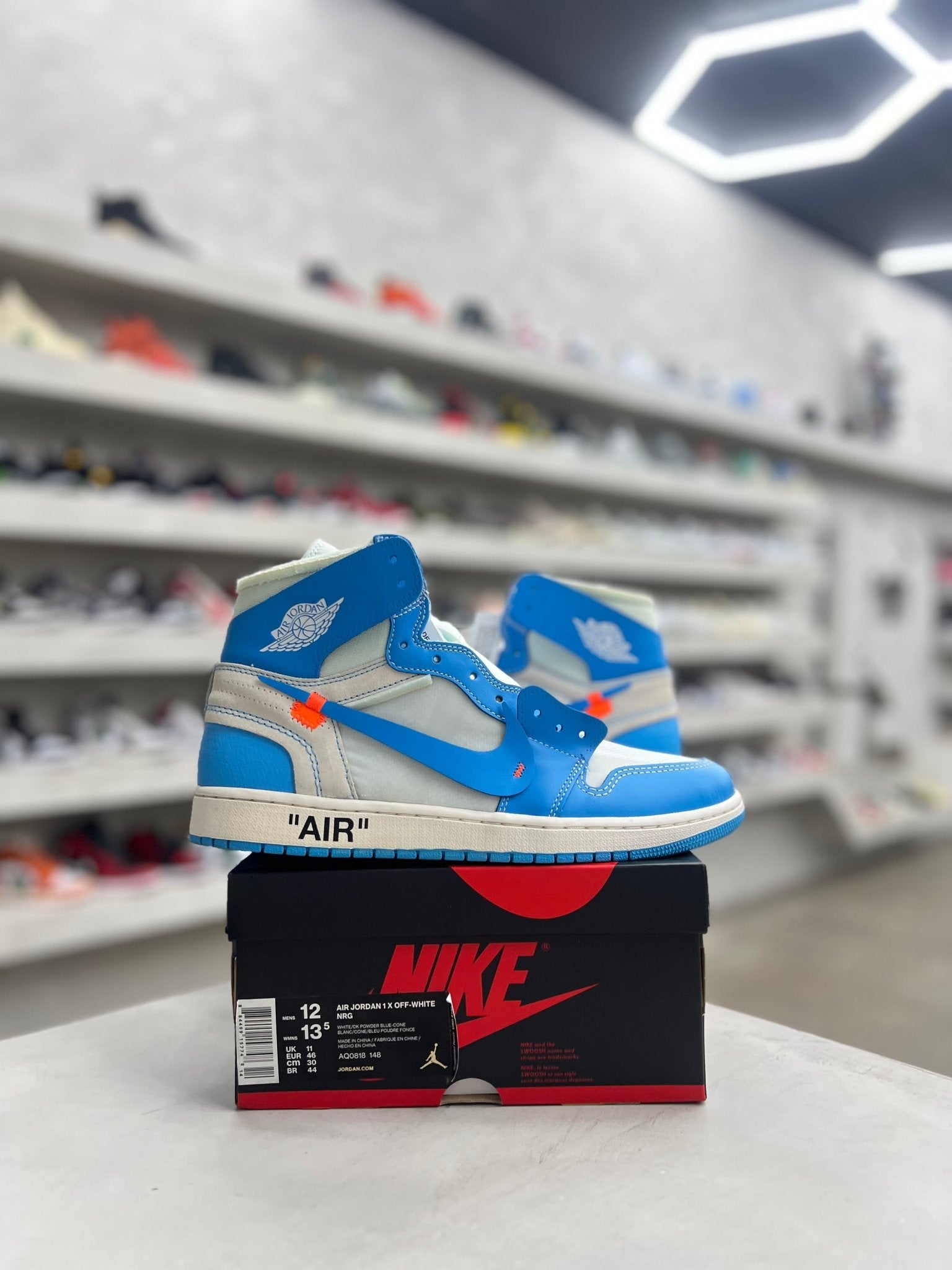 off white jordan restock