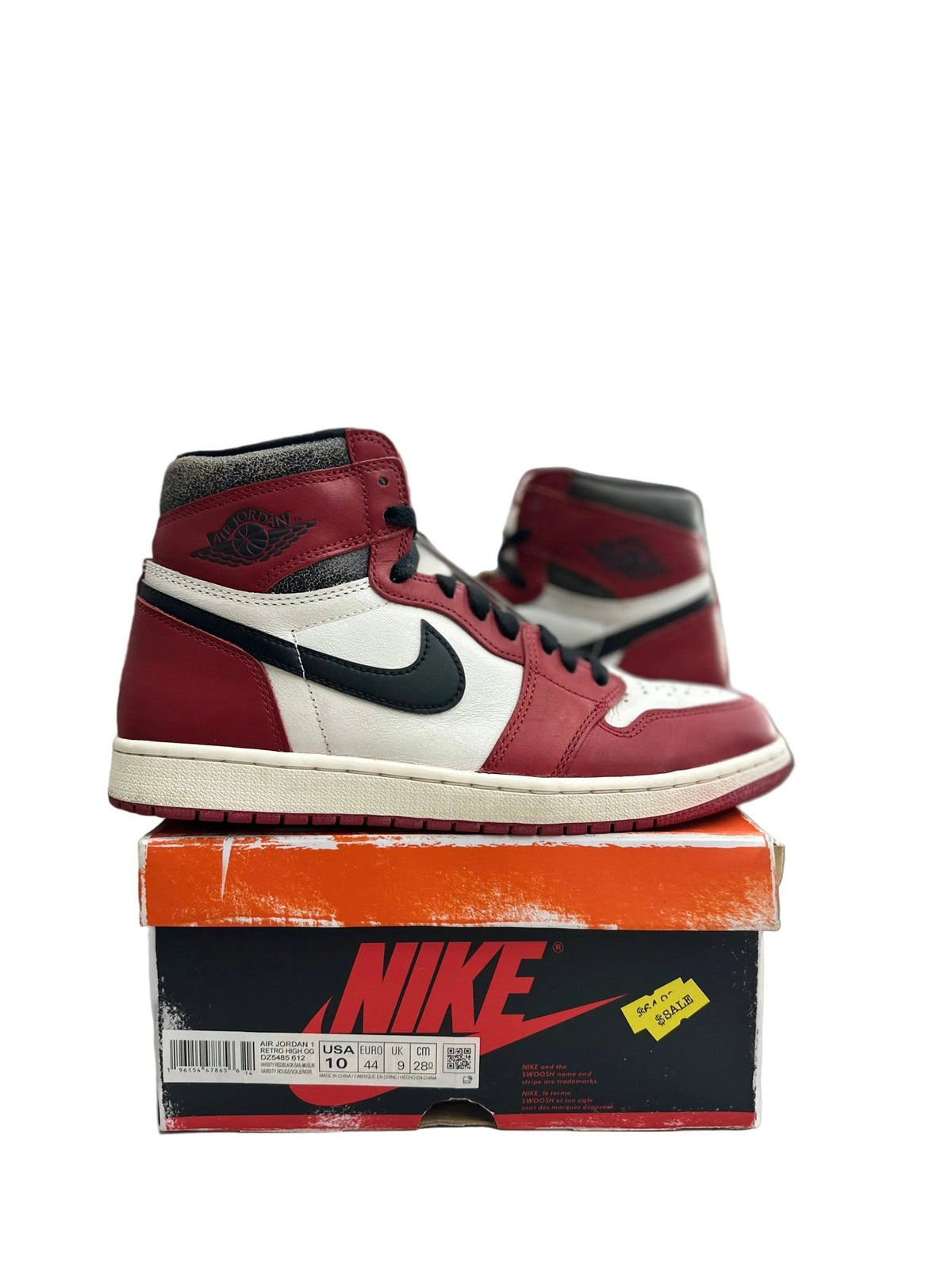 Jordan 1 Retro High OG Chicago Lost and Found Sz 10 (PREOWNED) - Restock AveJordan 1 Retro High OG Chicago Lost and Found Sz 10 (PREOWNED)Restock AveRestock Ave10Restock Ave