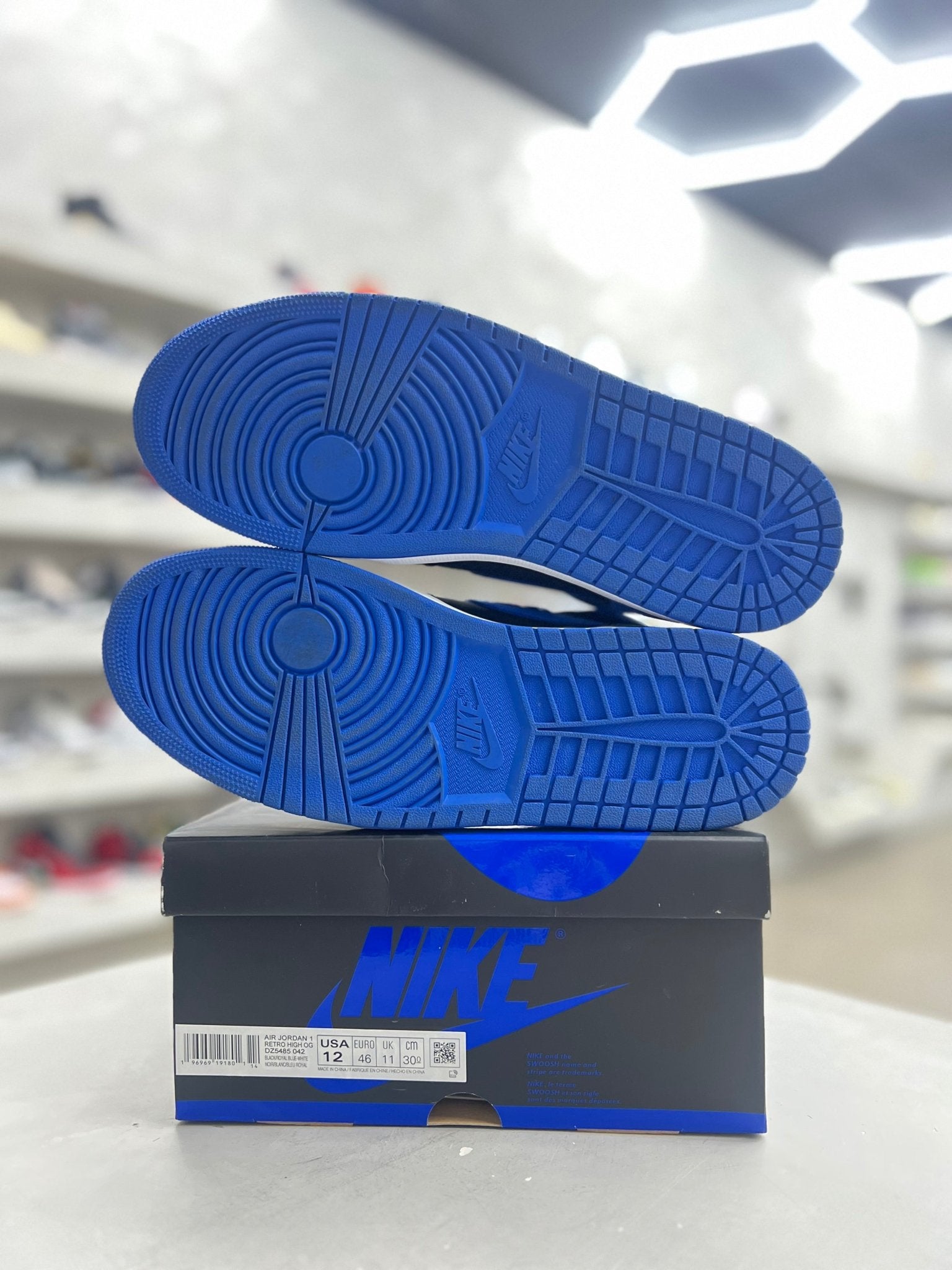 Jordan 1 Retro High OG Royal Reimagined SZ 12 (PREOWNED) - Restock AveJordan 1 Retro High OG Royal Reimagined SZ 12 (PREOWNED)Restock AveRestock AveRestock Ave