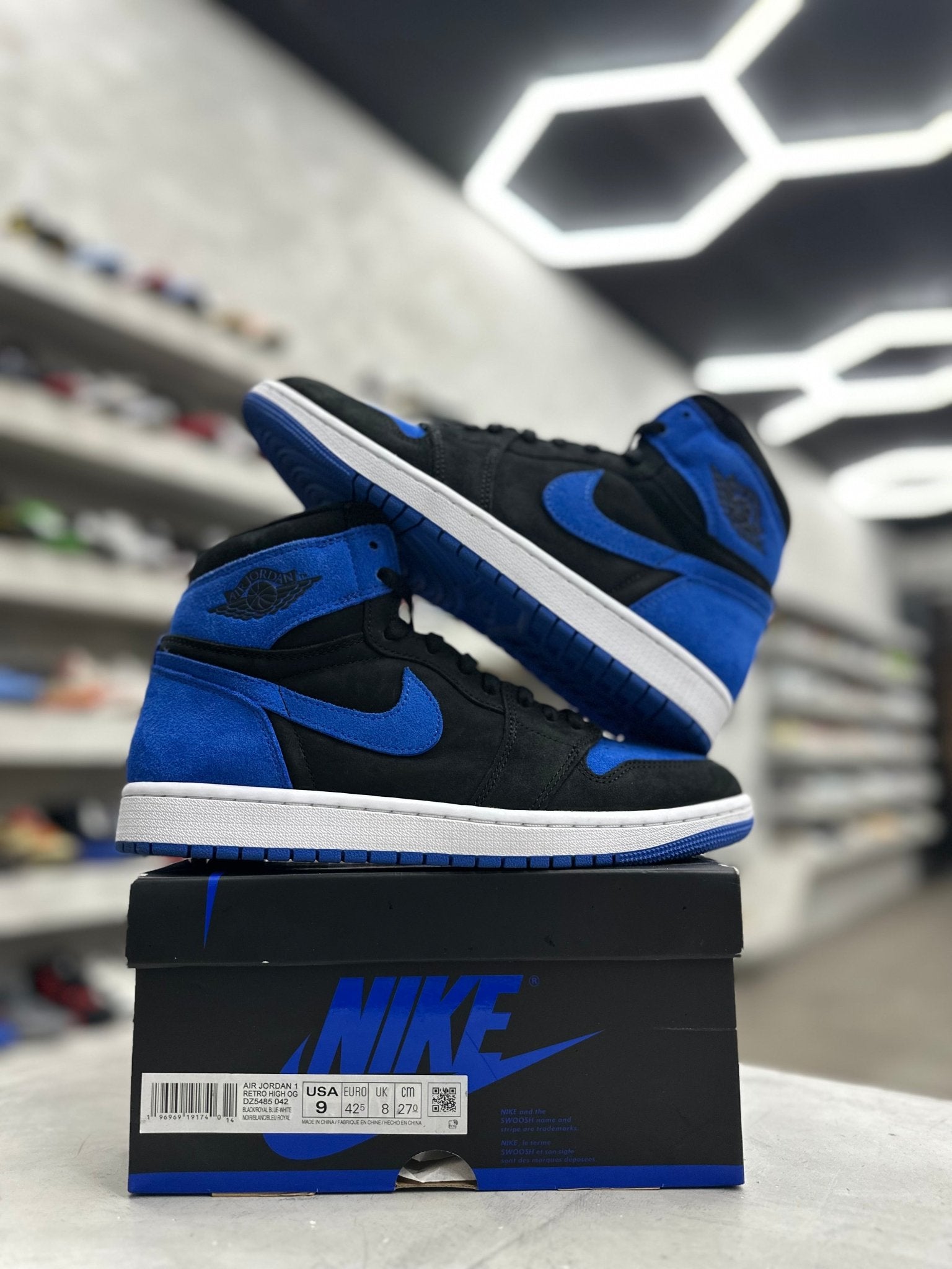 Jordan 1 Retro High OG Royal Reimagined Sz 9 (PREOWNED) - Restock AveJordan 1 Retro High OG Royal Reimagined Sz 9 (PREOWNED)Restock AveRestock Ave9Restock Ave