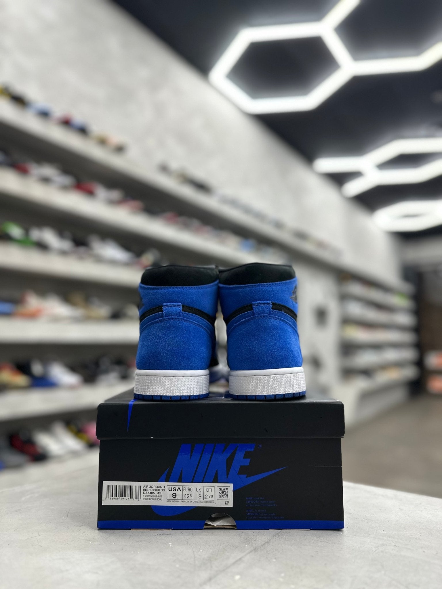 Jordan 1 Retro High OG Royal Reimagined Sz 9 (PREOWNED) - Restock AveJordan 1 Retro High OG Royal Reimagined Sz 9 (PREOWNED)Restock AveRestock Ave9Restock Ave