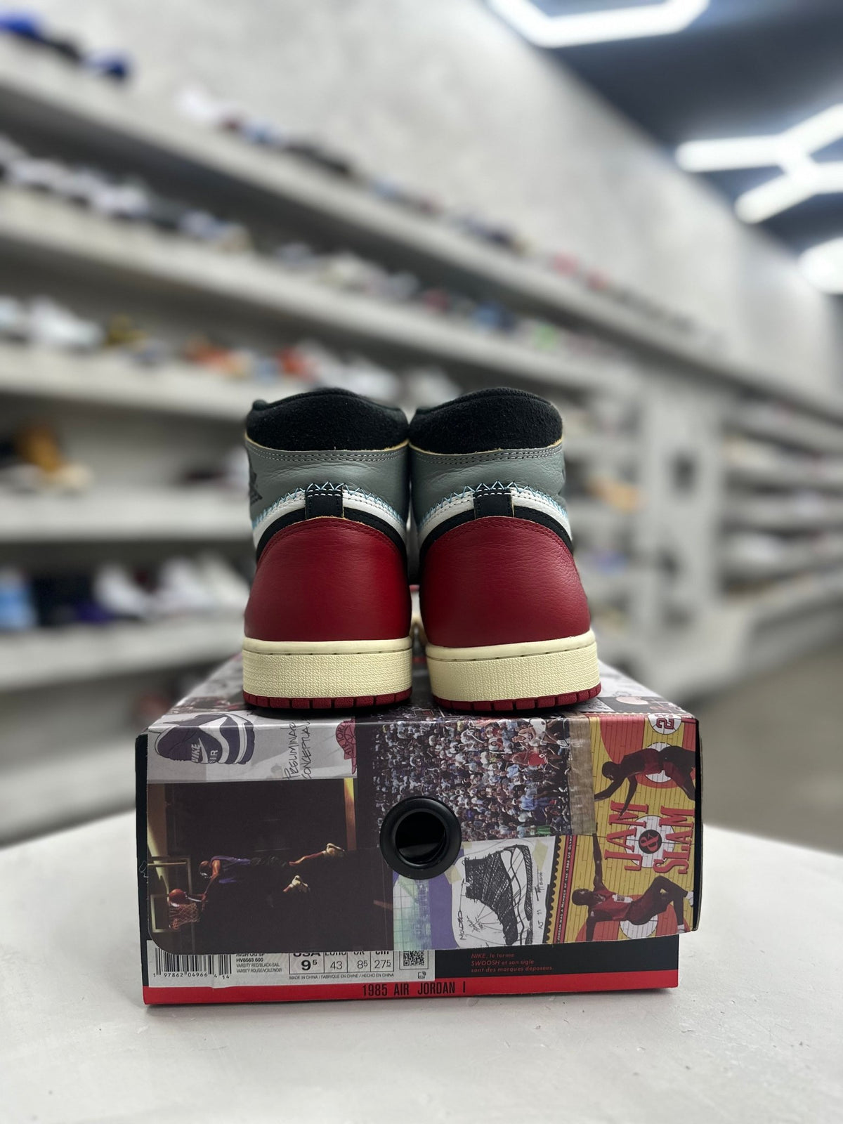Jordan 1 Retro High OG SP Union LA Chicago Shadow Sz 9.5 (PREOWNED) - Restock AveJordan 1 Retro High OG SP Union LA Chicago Shadow Sz 9.5 (PREOWNED)Restock AveRestock Ave9.5Restock Ave