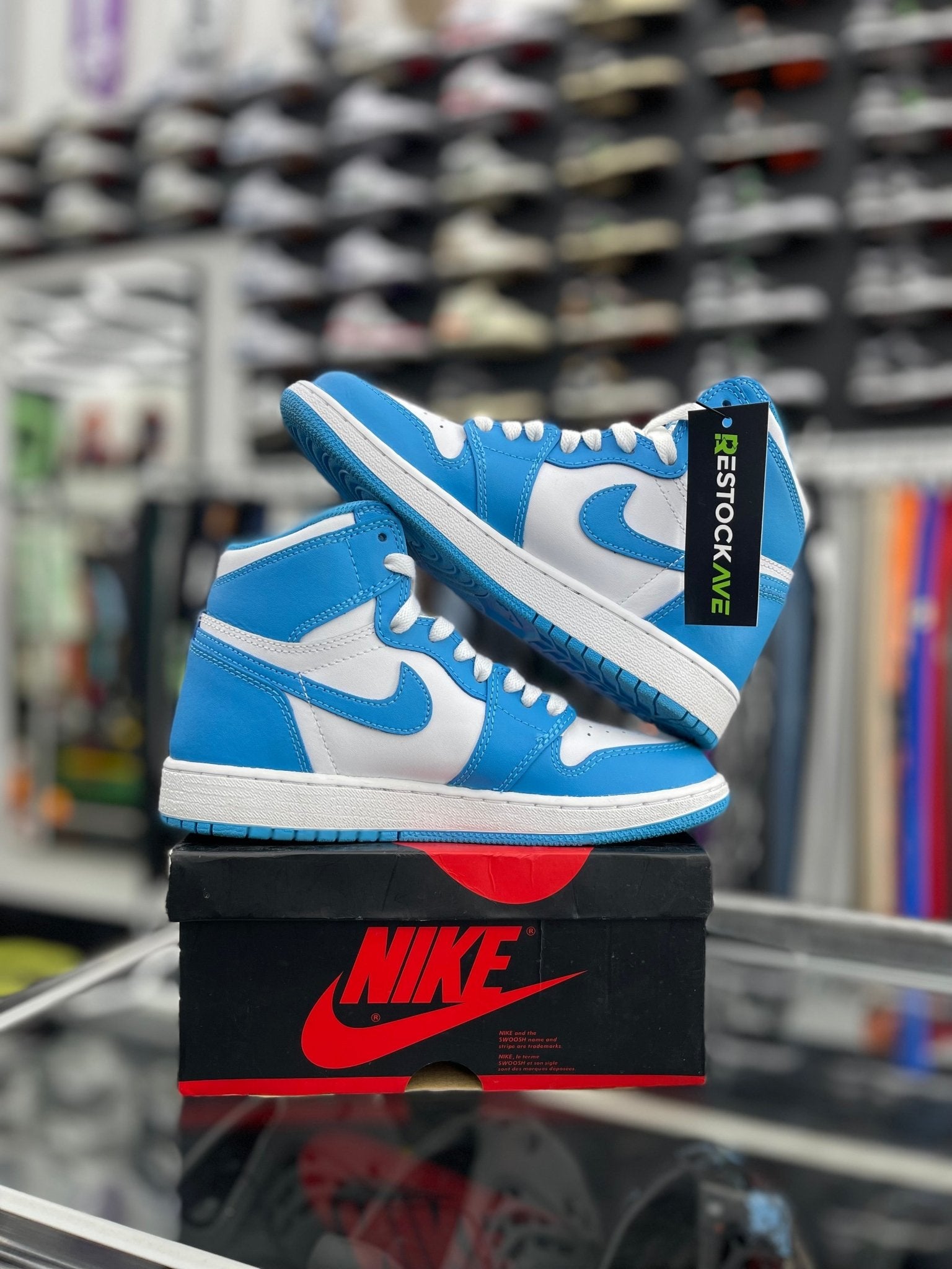 jordan unc 1 restock