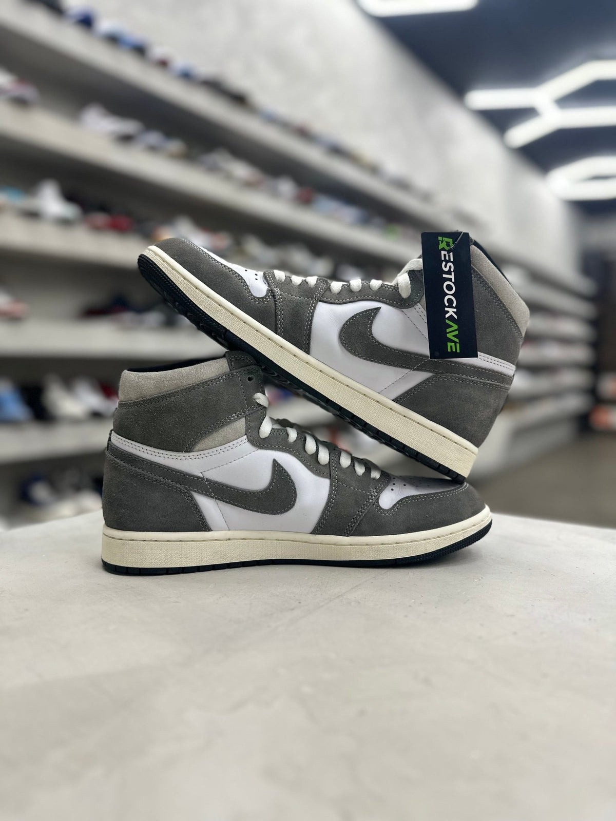Jordan 1 Retro High OG Washed Black Sz 10 (PREOWNED) (NO BOX) - Restock AveJordan 1 Retro High OG Washed Black Sz 10 (PREOWNED) (NO BOX)Restock AveRestock Ave10Restock Ave