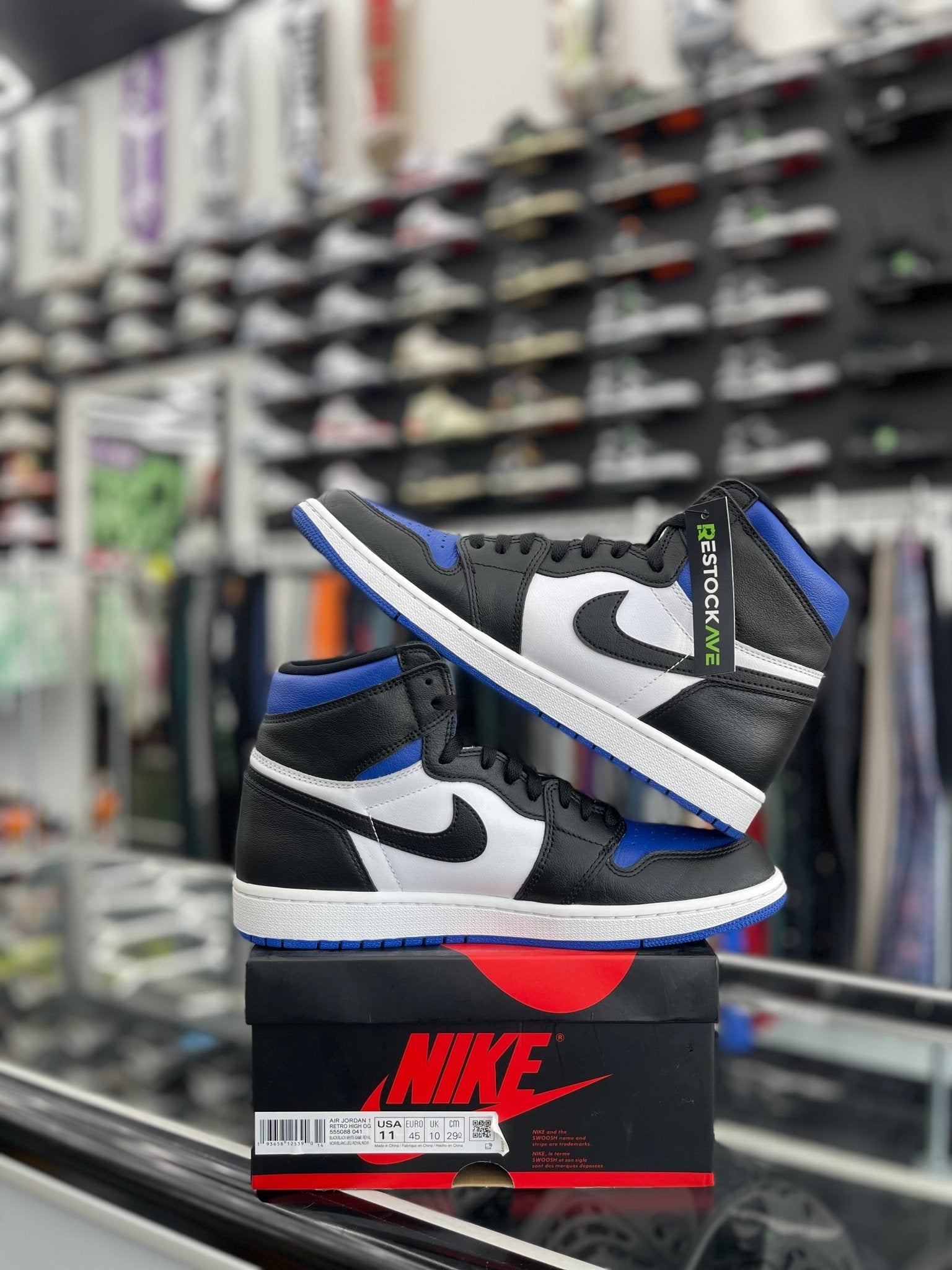 Jordan 1 Retro High Royal Toe sz 11 (preowned) - Restock AveJordan 1 Retro High Royal Toe sz 11 (preowned)Restock AveRestock Ave1197015155Restock Ave