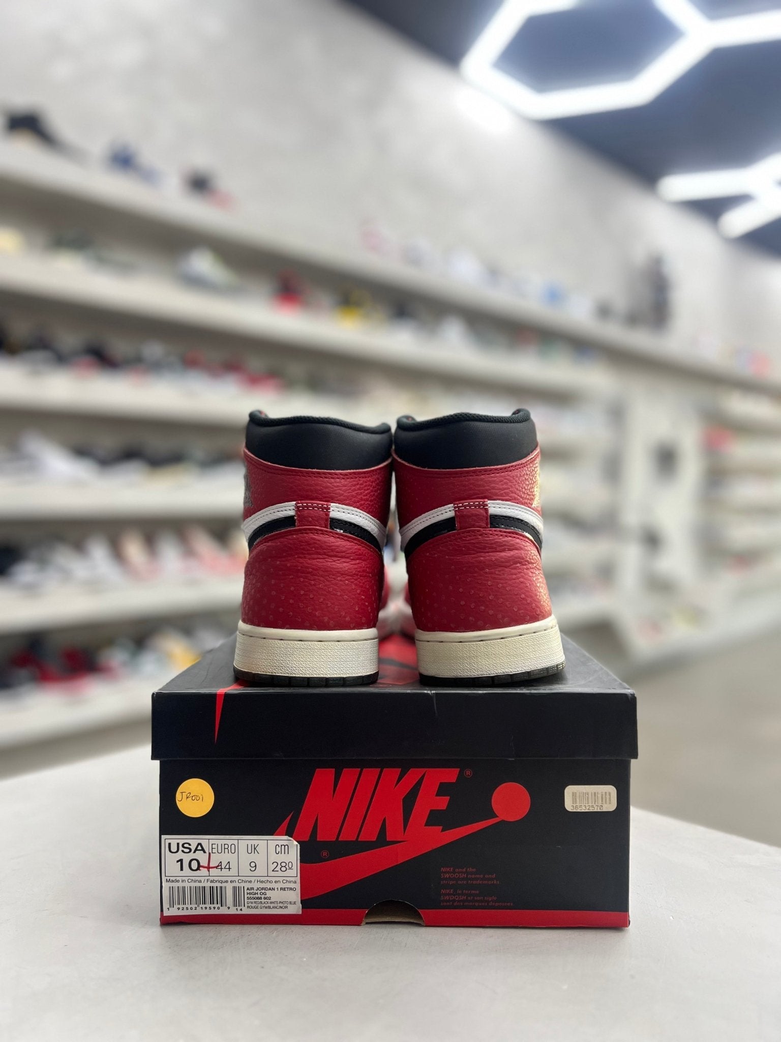 Jordan 1 Retro High Spider - Man Origin Story Sz 10 (PREOWNED) - Restock AveJordan 1 Retro High Spider - Man Origin Story Sz 10 (PREOWNED)Restock AveRestock Ave10Restock Ave