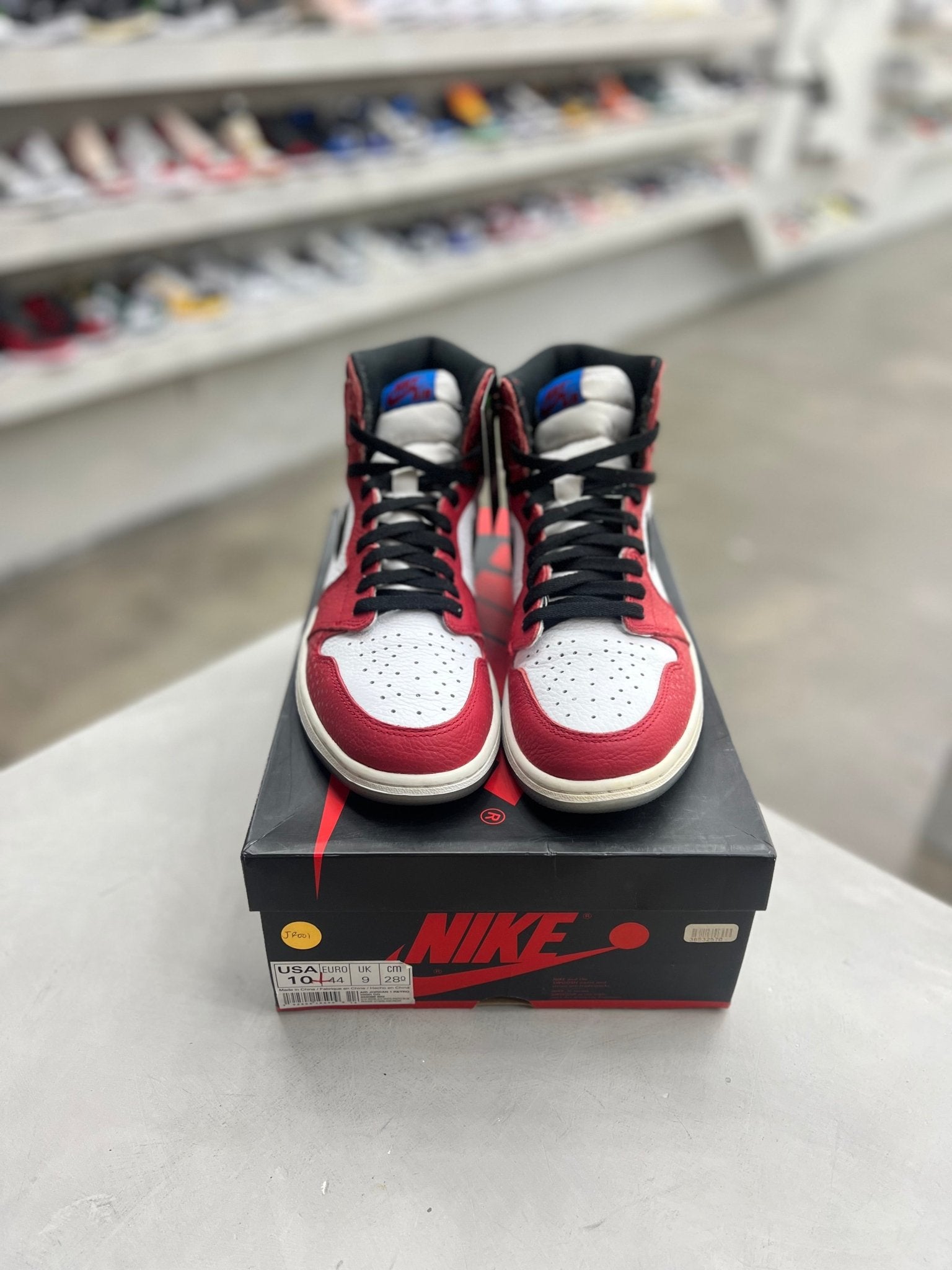 Jordan 1 Retro High Spider - Man Origin Story Sz 10 (PREOWNED) - Restock AveJordan 1 Retro High Spider - Man Origin Story Sz 10 (PREOWNED)Restock AveRestock Ave10Restock Ave