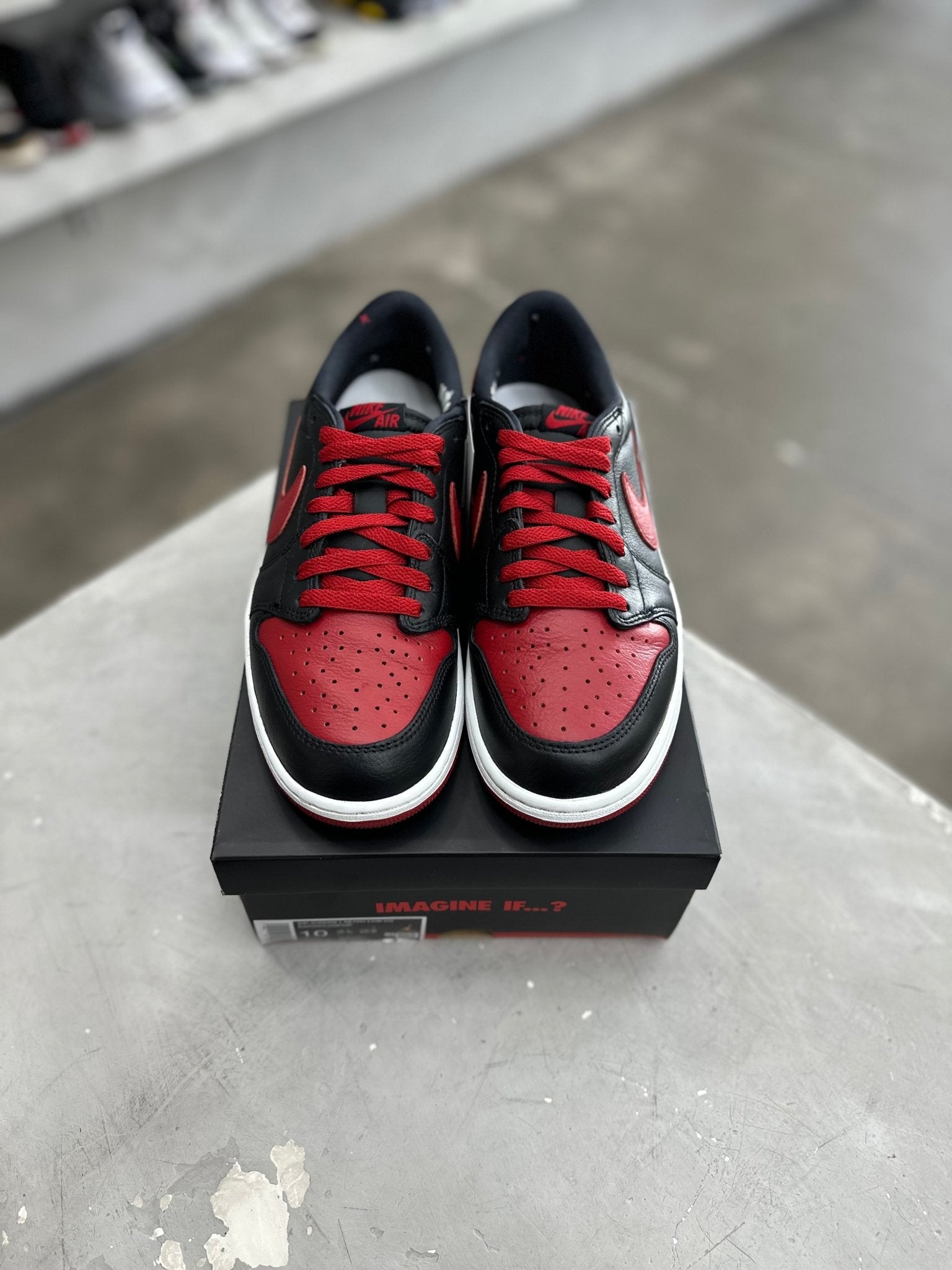 Jordan 1 Retro Low OG Banned Sz 10 (PREOWNED) - Restock AveJordan 1 Retro Low OG Banned Sz 10 (PREOWNED)Restock AveRestock Ave10Restock Ave