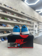 Jordan 1 Retro Low OG Black Dark Powder Blue Sz 10 (PREOWNED) - Restock AveJordan 1 Retro Low OG Black Dark Powder Blue Sz 10 (PREOWNED)Restock AveRestock Ave10Restock Ave