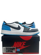 Jordan 1 Retro Low OG Black Dark Powder Blue Sz 10 (PREOWNED) - Restock AveJordan 1 Retro Low OG Black Dark Powder Blue Sz 10 (PREOWNED)Restock AveRestock Ave10Restock Ave
