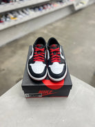 Jordan 1 Retro Low OG Black Toe Sz 9.5 (PREOWNED) - Restock AveJordan 1 Retro Low OG Black Toe Sz 9.5 (PREOWNED)Restock AveRestock Ave9.5Restock Ave